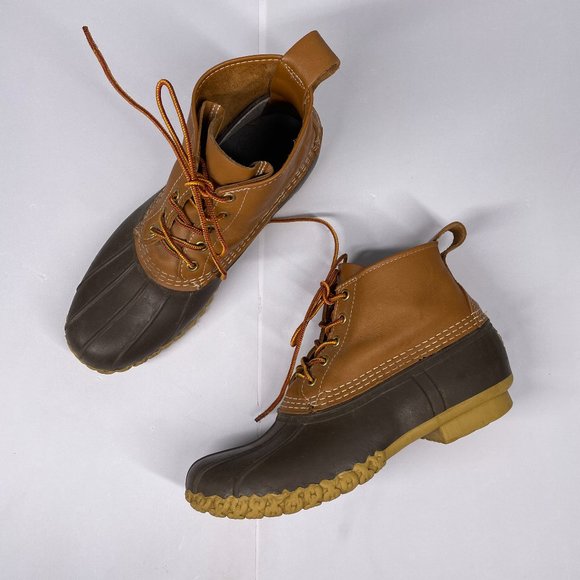Bean Boots Insulated Leather Duck 